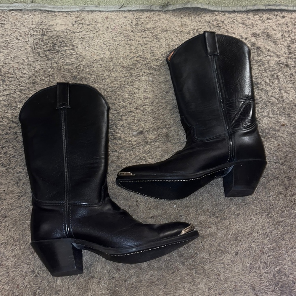 DOUBLE H Cowboy Boots Men’s Size 9 Made in the USA Oil Resistant Boots